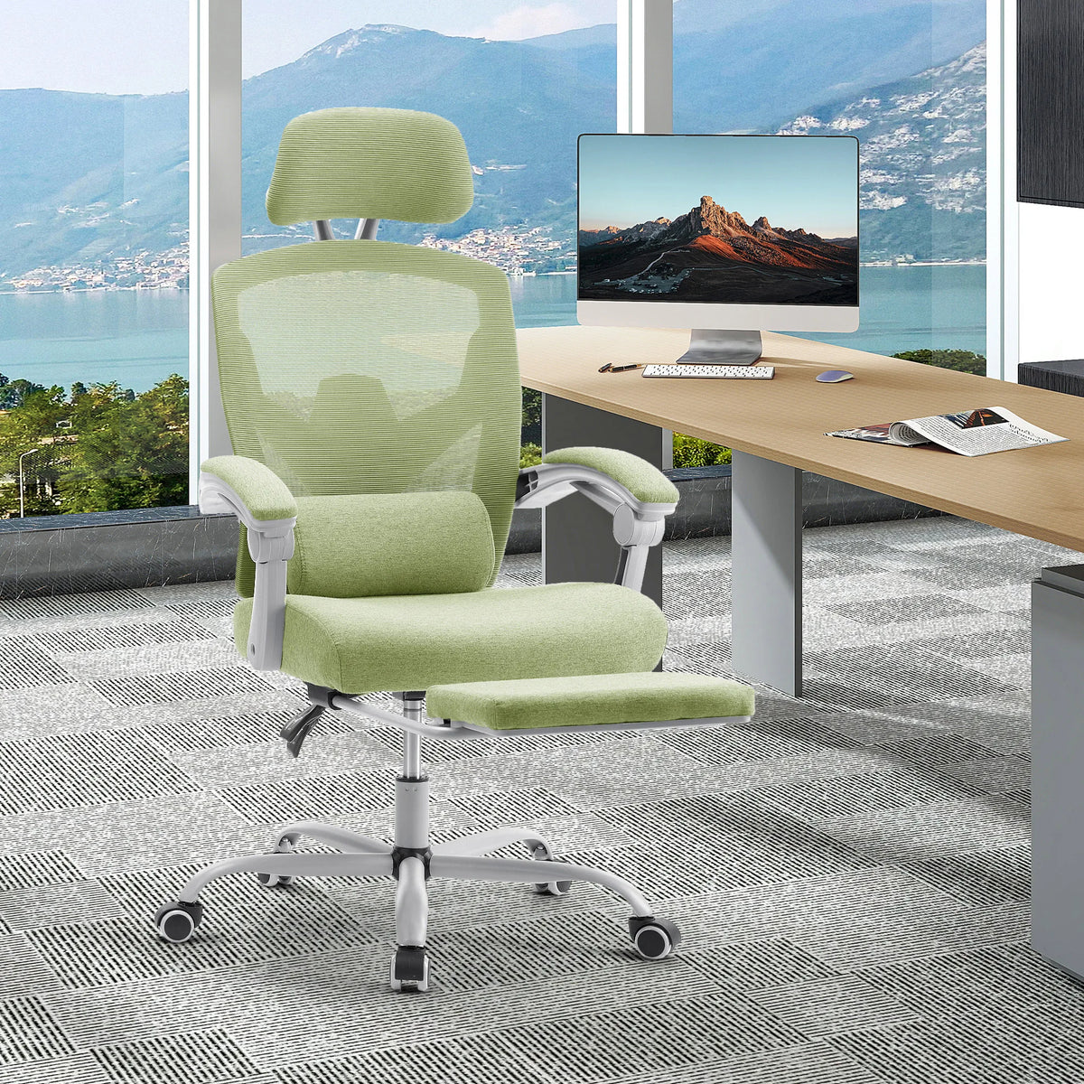 MCQ High Back Ergonomic Reclining Mesh Office Chair