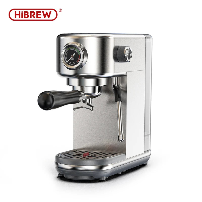 HiBREW 20 Bar Semi Automatic Espresso Coffee Machine Adjustable Temp