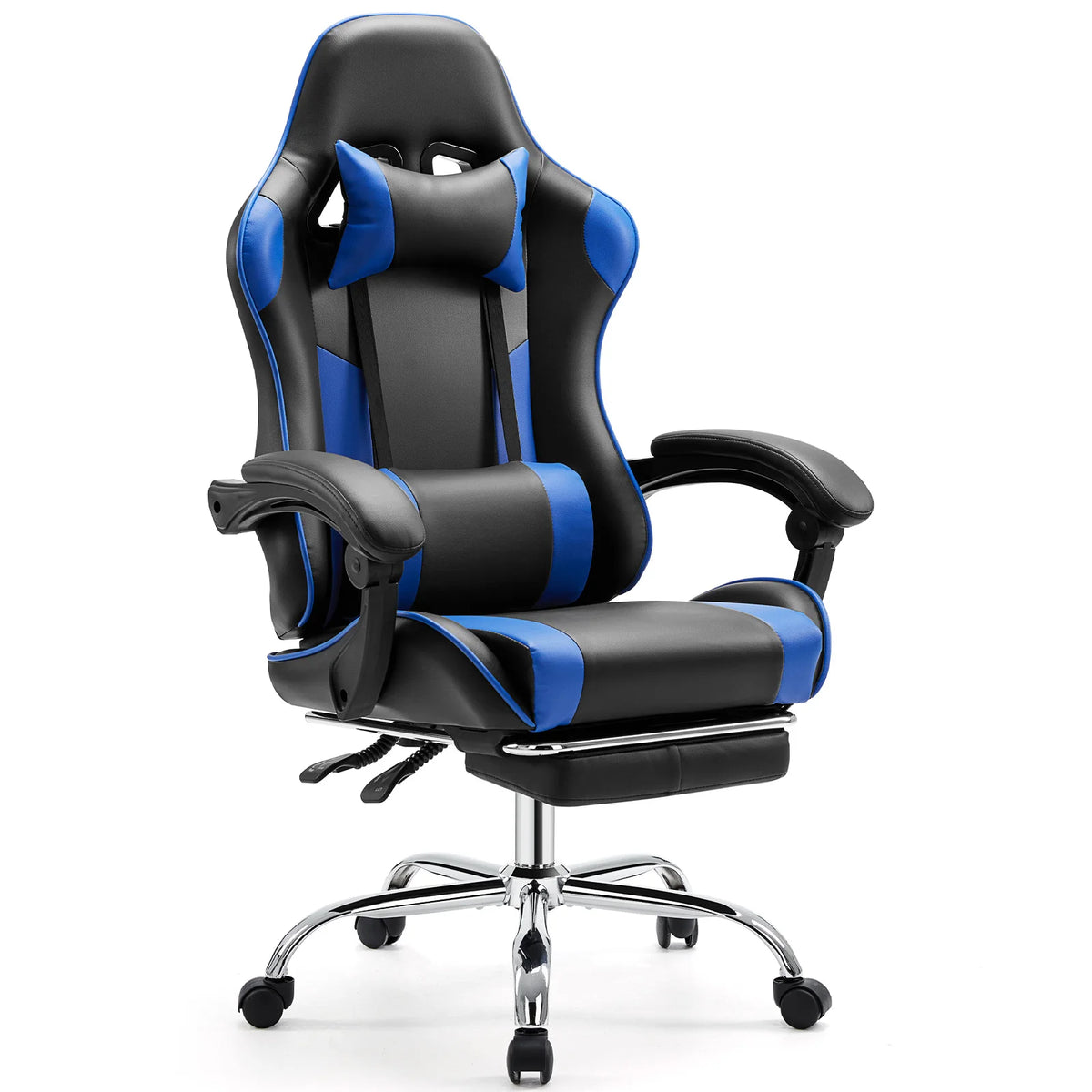 JHK Ergonomic Racing Gaming Chair With Adjustable Lumbar Support