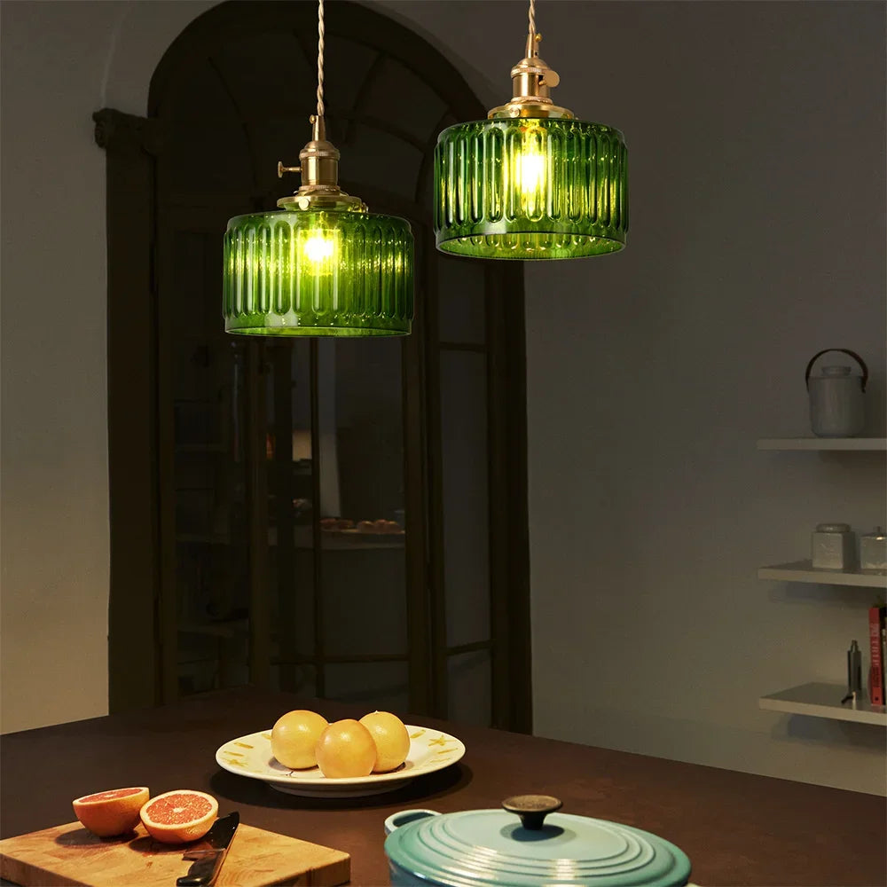 VETRULUS Modern Crystal Pendant Light Chandelier Ceiling Fixture