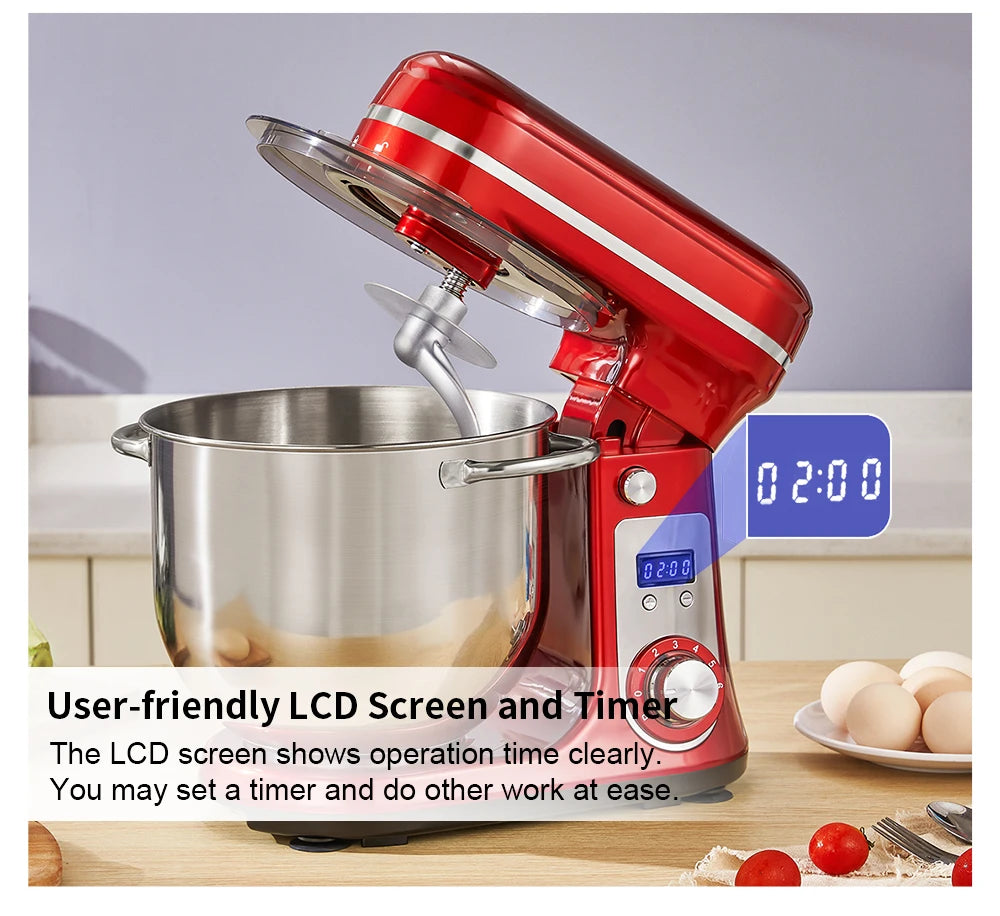 Biolomix Professional Kitchen Stand Mixer With Attachments