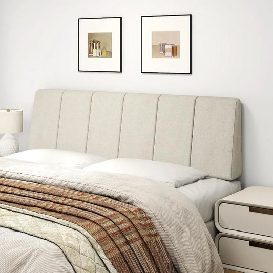 XIUWO Upholstered Linen Headboard Modern Bedroom Furniture