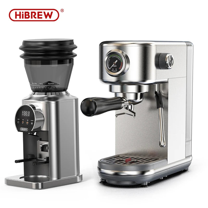 HiBREW 20 Bar Semi Automatic Espresso Coffee Machine Adjustable Temp