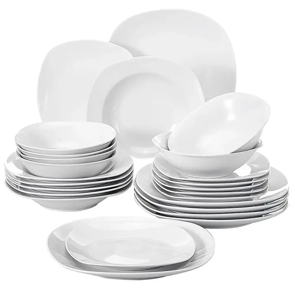 Malacasa Premium Ceramic Porcelain Dinnerware Collection