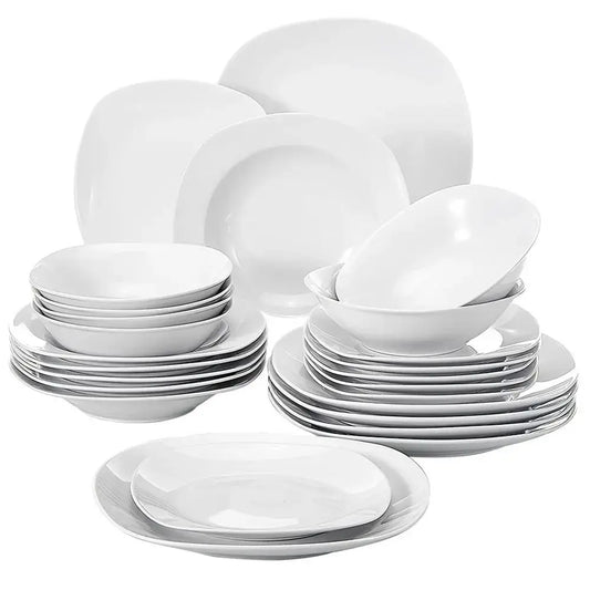 Malacasa Premium Ceramic Porcelain Dinnerware Collection