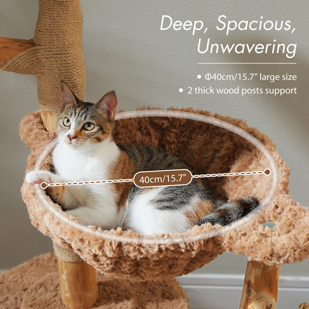 PAWZ Road Indoor Cat Condo Featuring Sisal Scratcher And Basket