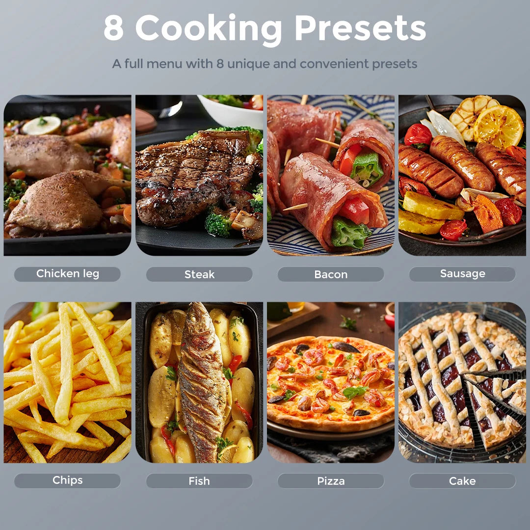 Sejoy Multifunction Air Fryer Oven For Roasting Baking Dehydrating