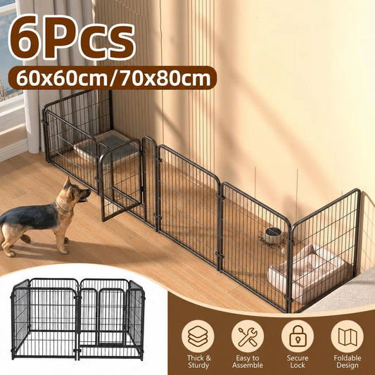 Heavy Duty Foldable Stainless Steel Dog Fence And Playpen