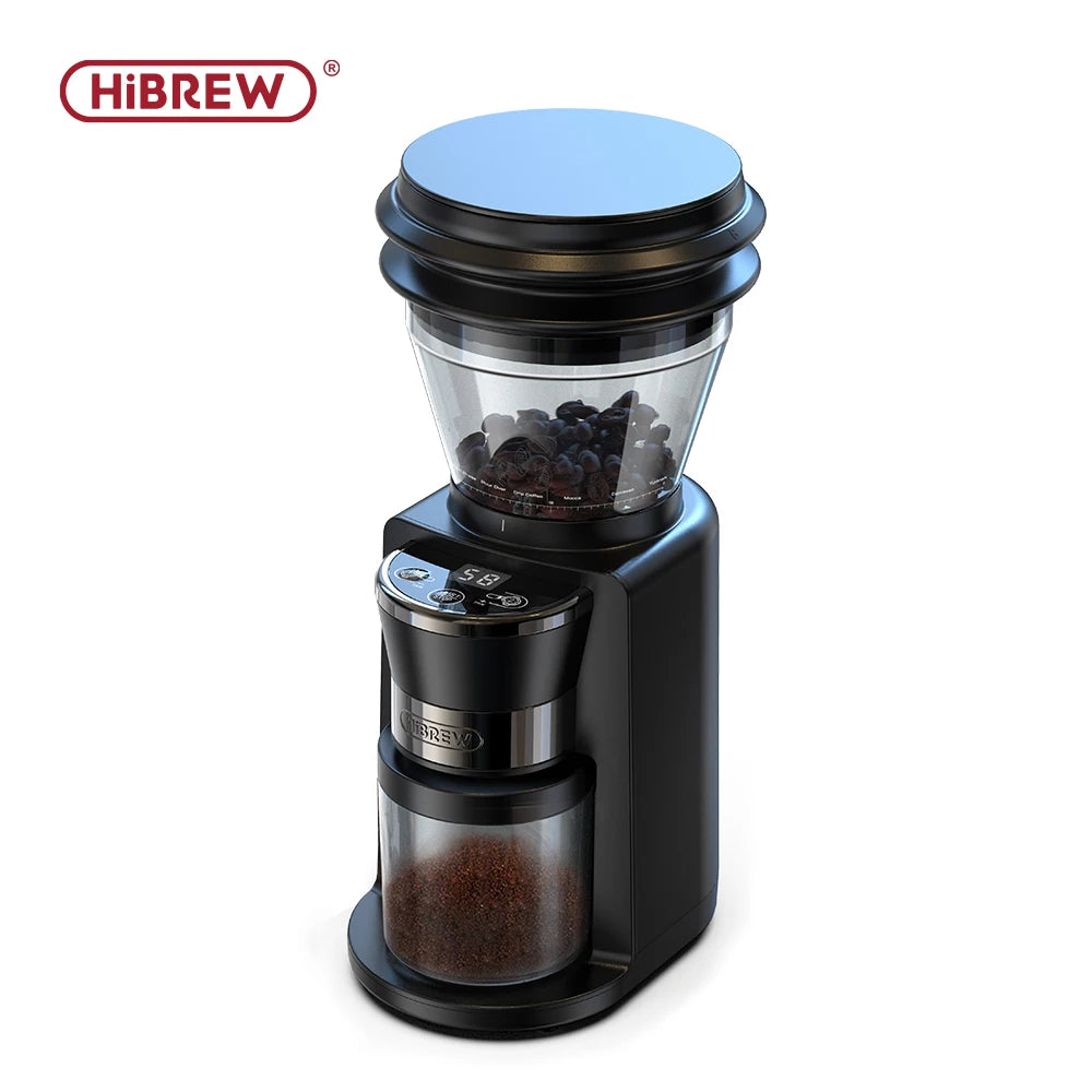 HiBREW Automatic Burr Coffee Grinder With 34 Adjustable Gears