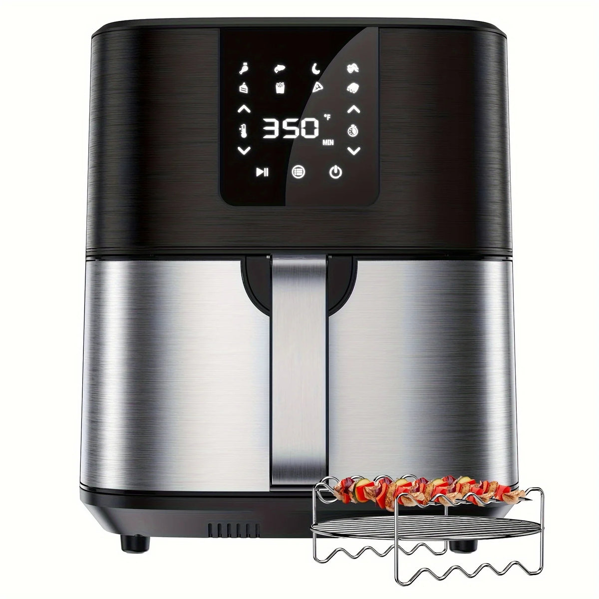 KitCook 1500W Digital Air Fryer With Eight Preset Modes
