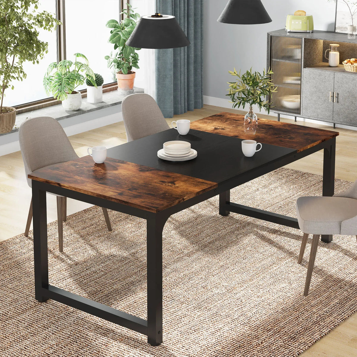 Tribesigns Modern Wooden Computer Desk For Home Office