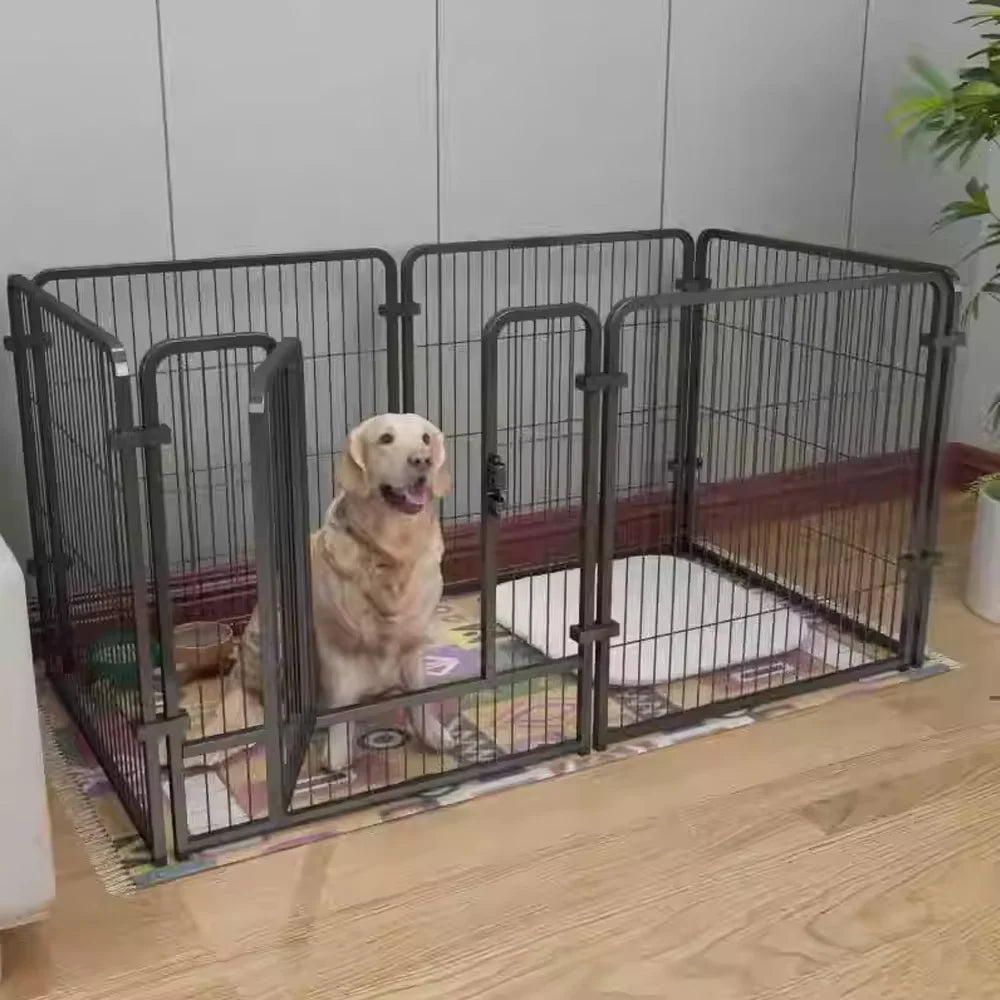 Heavy Duty Foldable Stainless Steel Dog Fence And Playpen