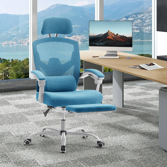 MCQ High Back Ergonomic Reclining Mesh Office Chair