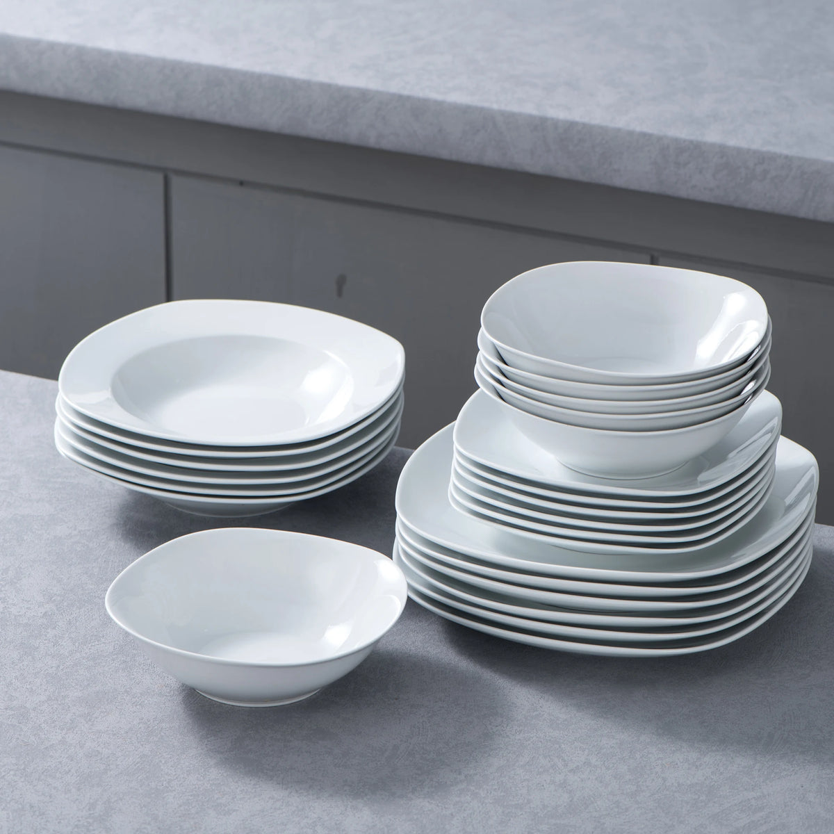 Malacasa Premium Ceramic Porcelain Dinnerware Collection