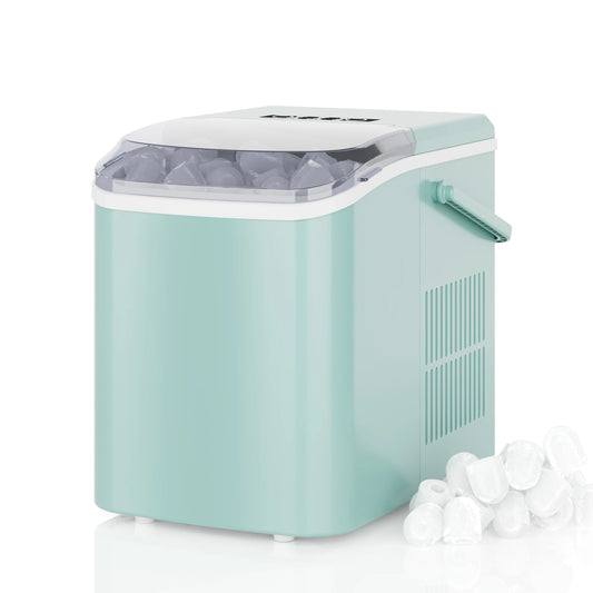 Portable Countertop Ice Maker With Self Cleaning Rapid Bullet Ice