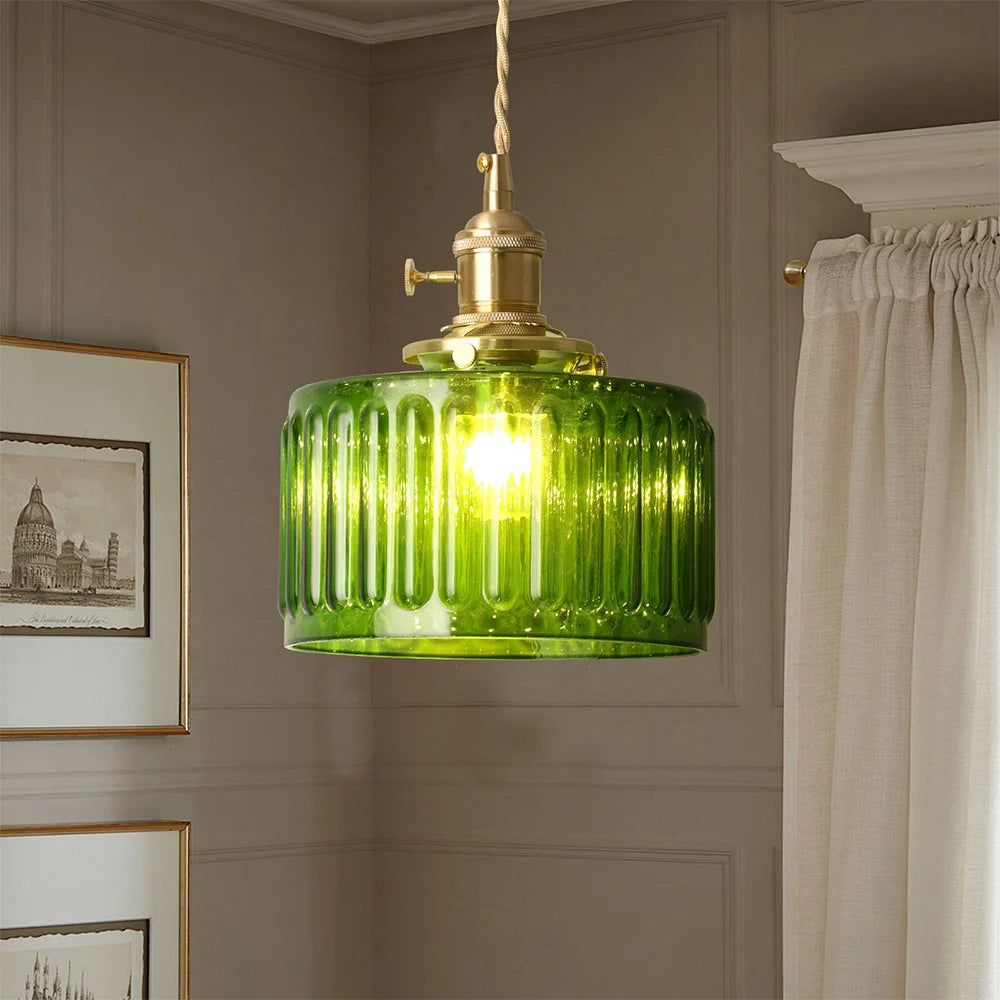 VETRULUS Modern Crystal Pendant Light Chandelier Ceiling Fixture