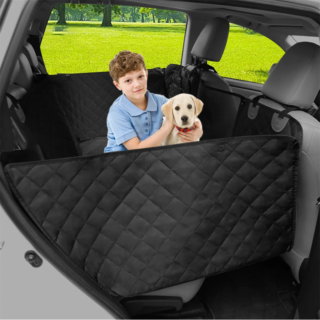 BINGOPAW Waterproof Dog Car Seat Cover With Hammock Extender