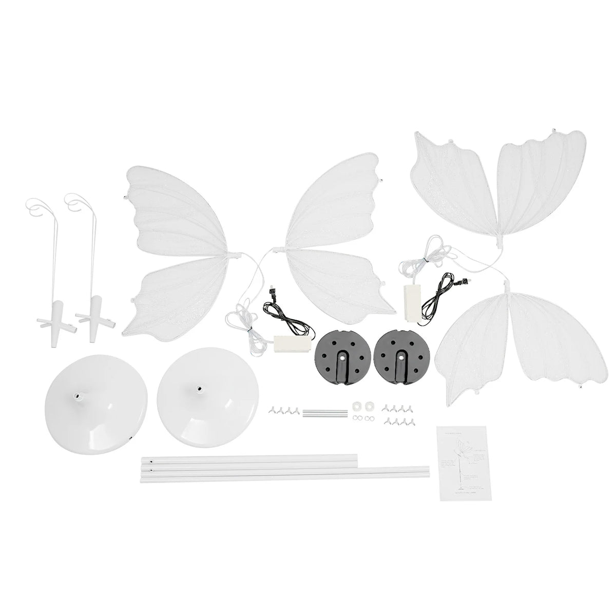 Romantic Butterfly Floor Lamp Creative LED Wedding Decoration Light