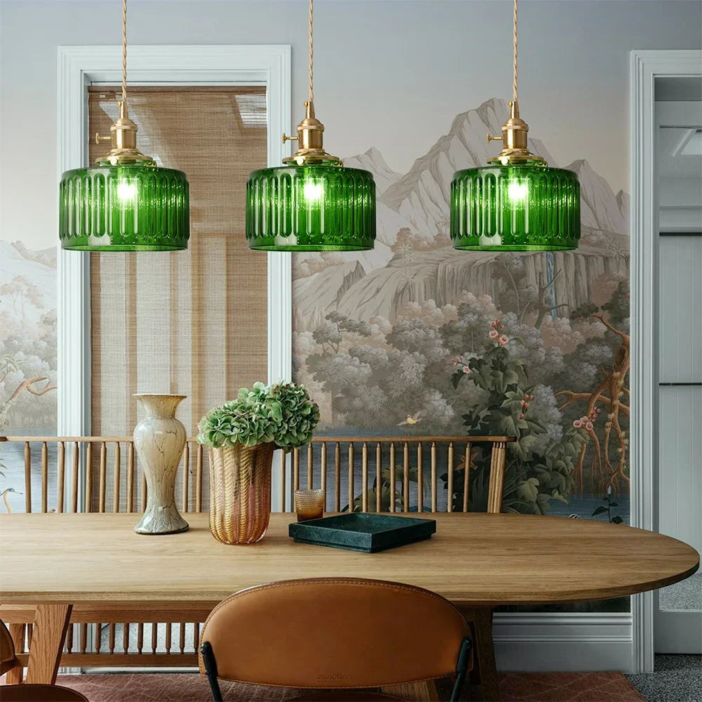 VETRULUS Modern Crystal Pendant Light Chandelier Ceiling Fixture