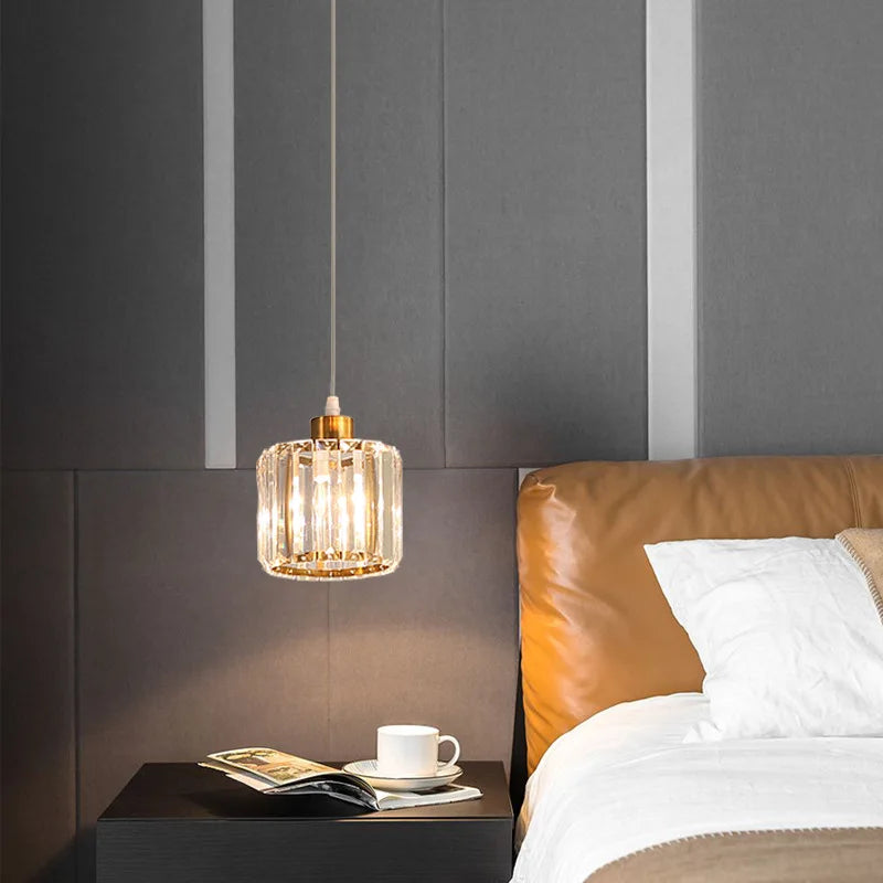 Vetrulus Modern K9 Crystal Ceiling Lamp Nordic Chandelier
