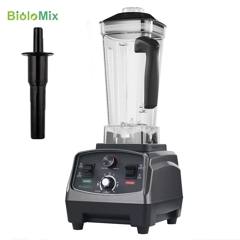 Biolomix Heavy Duty Timer Blender Mixer For Juicing And Smoothies
